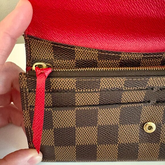 Louis Vuitton Emilie Damier Ebene Wallet - Picture 6 of 14